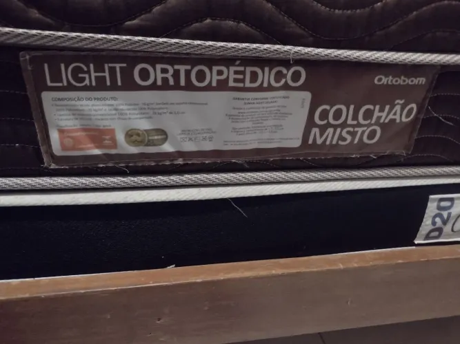 Colchão ortopédico Ortobom (seminovo)