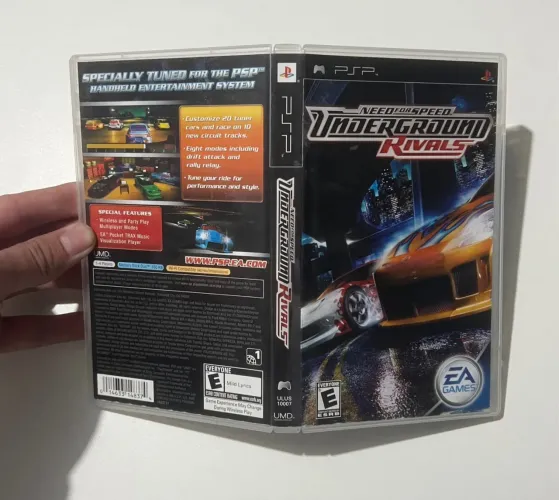 Need for speed + twisted metal psp