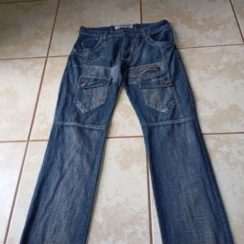 Calça Villassant jeans masculina tamanho 42