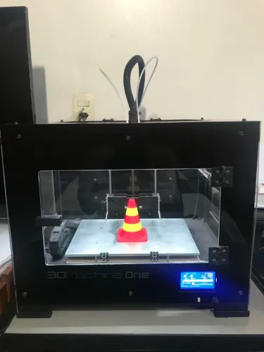 Impressora 3D com 2 extrusores, display com comandos, cabine ZWHZ Vendo Impressora 3D Mac