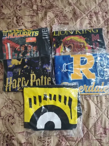 Lote de camisetas geeks (adulto)
