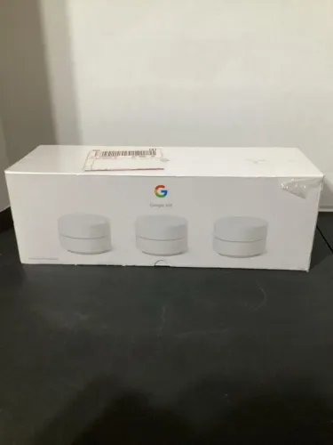 Kit Google WiFi Mesh 3 unidades ? Cobertura Total do Apartamento
