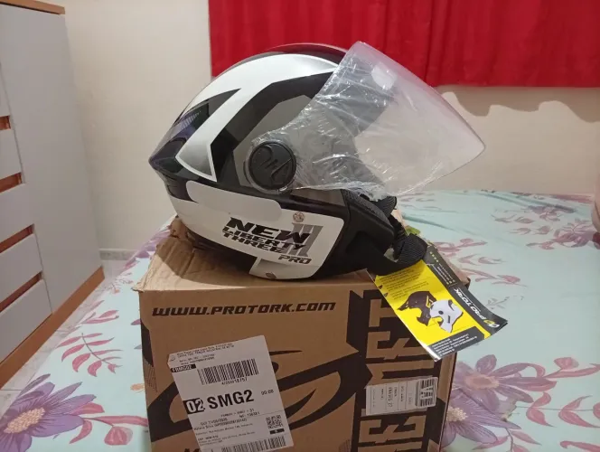 Capacete Moto Aberto Feminino Masculino New Liberty Three
