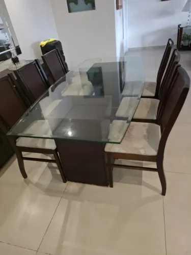 mesa de jantar retangular