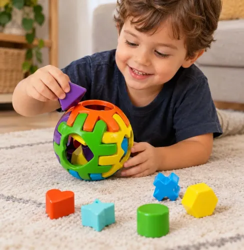Brinquedo Infantil Bola Baby Educativa