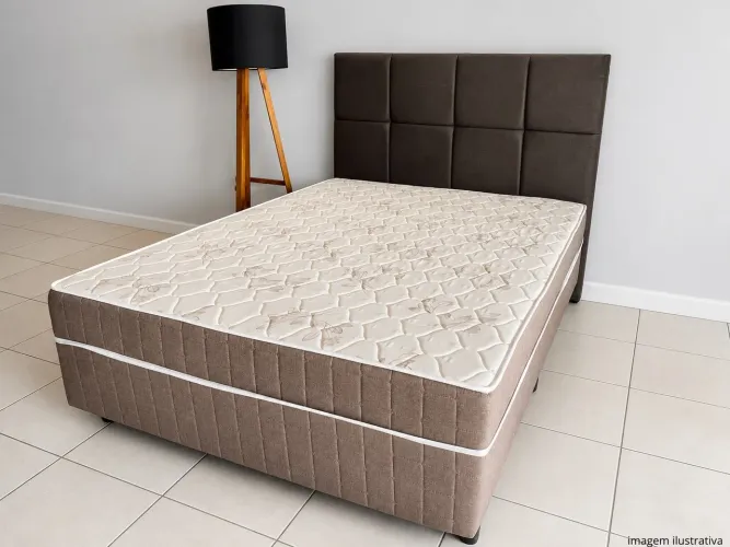Cama de casal Molas ensacadas 