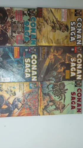 Conan Saga1-7;9-17 EditoAbril :Anos:93-97