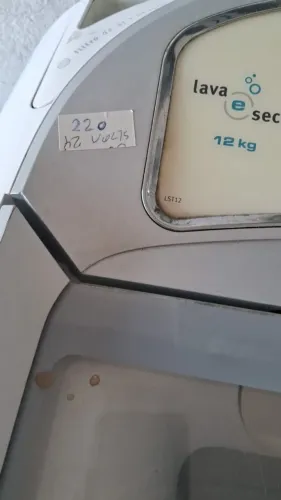 Eletrolux 12Kl. lava e seca