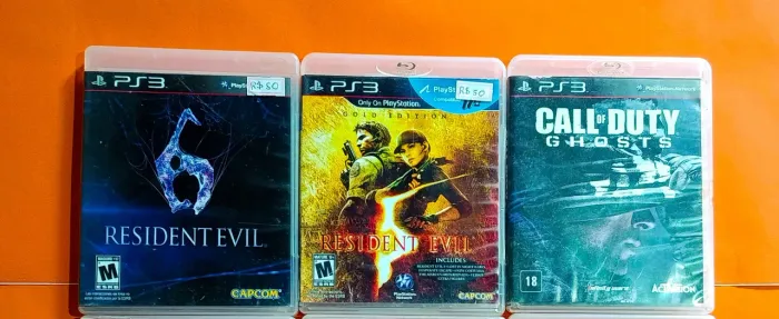 3 JOGOS DE PS3 EM MÍDIA FÍSICA 