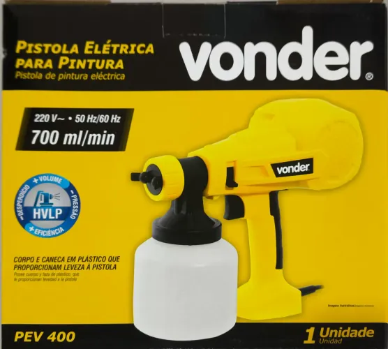 Pistola de Pintura Vonder NOVA PROMOÇÃO 