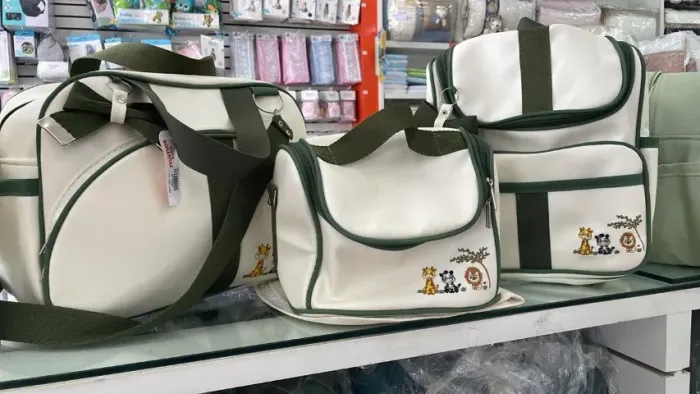 KIT BOLSA MATERNIDADE, 4 PEÇAS