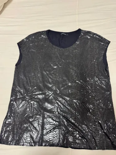 Blusa pelo de cobra- Lelis Blanc 