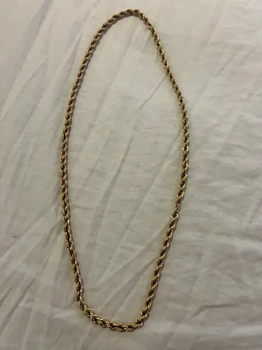 Colar / cordão de ouro 18K , 26,5g,, 70cm