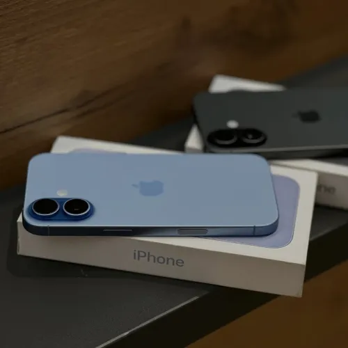 iPhone 17 Normal 256GB Lacrado 1 ano Garantia Azul/Preto