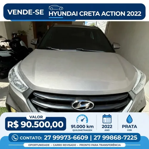 Hyundai Creta Action 1.6 16V Flex AUT 2022