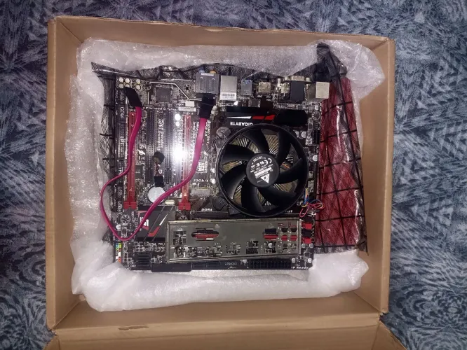 Kit CPU I5-6400 + Placa mãe gigabyte B150m