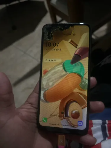LG k41S funcionando Obs: para retirada de peças ou arruma