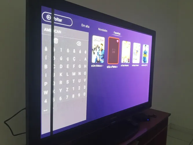 Tv Samsung, não é smart