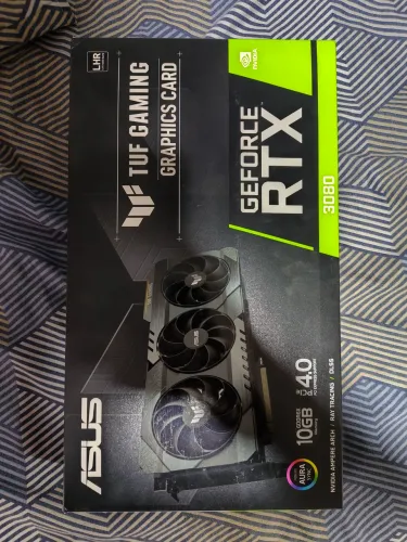 Rtx 3080 uma semana de uso caixa e nota acc trocas