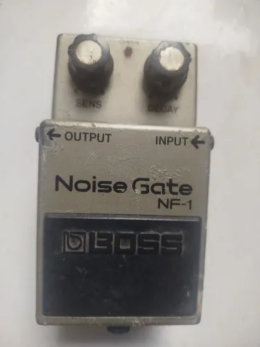Pedal redutor de ruido para guitarra ou baixo BOSS Noise Gate NF-1 Japonês 