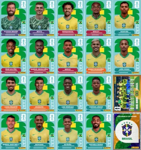 Figurinhas do álbum da copa 2026 - venda avulsa