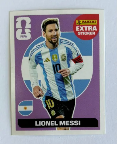 FIGURINHAS LEGENDS MESSI 2026 original