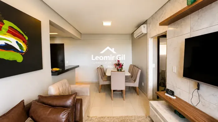 APARTAMENTO ANDAR ALTO RES. MONTE SINAI ARMÁRIOS PLANEJADOS