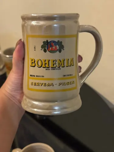 Caneca Antiga Bohemia Pilsen 600ml Original