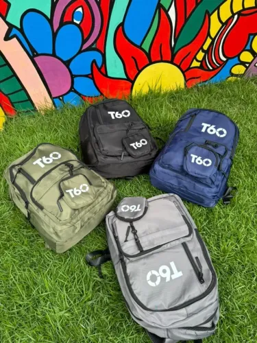 Mochila/Mala T-60 Material Nylon - Acompanha Alça Tiracolo (Altura 28 cm/Comprimento 52 cm