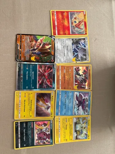 Cartas colecionáveis 