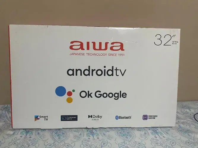 Smart TV AIWA 32 Android HD Borda Ultrafina