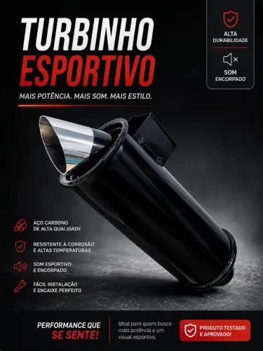 Escape Universal Turbinho(Apronta Entrega)