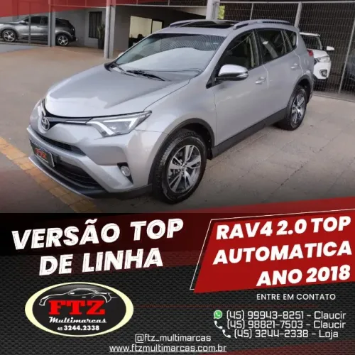Toyota RAV4 2.0 Top 4X2 16V Aut. 2018