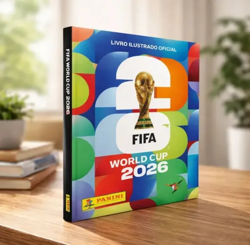 Álbum copa do mundo 2026 CAPA DURA