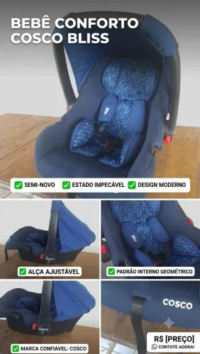 Bebê conforto cosco