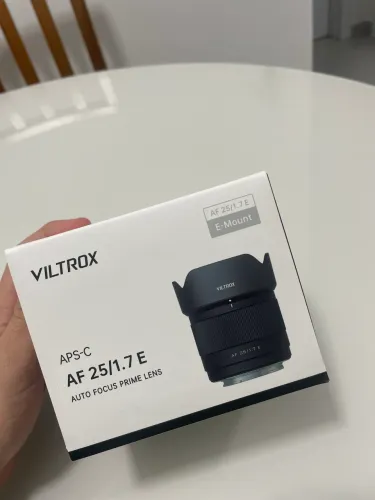 Viltrox 25mm 1.7 e para Sony 