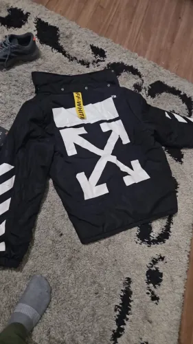 jaqueta bomber off white original