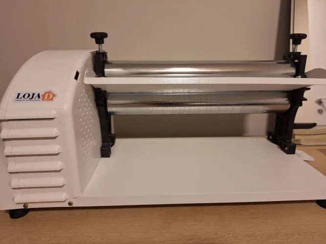 Cilindro Laminador de Massas cromado 400mm