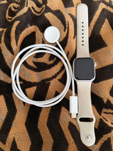 Apple Watch 9, com garantia Apple, 41mm, Starlight