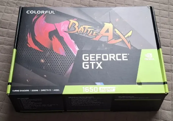 Vendo placa de video Geforce GTX 1650 Super