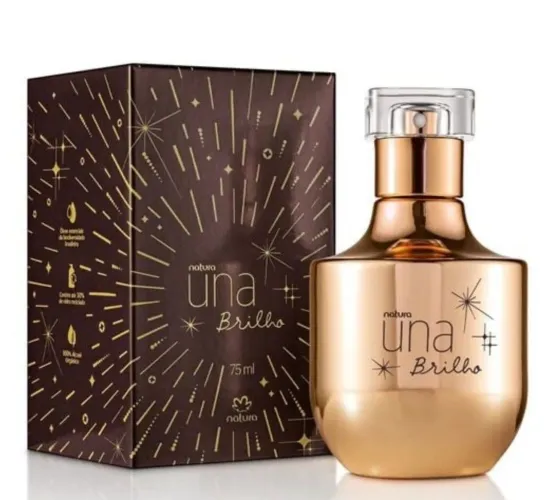 Natura Una Brilho Parfum 75ml Lacrado - Original