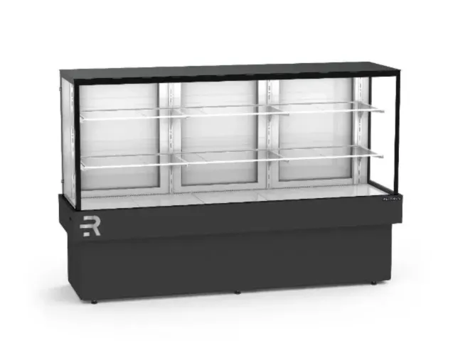 Vitrine Confeitaria Refrigerada Vanguard Plus Refrimate - Ar forçado 1,80m 220V R$ 7.599