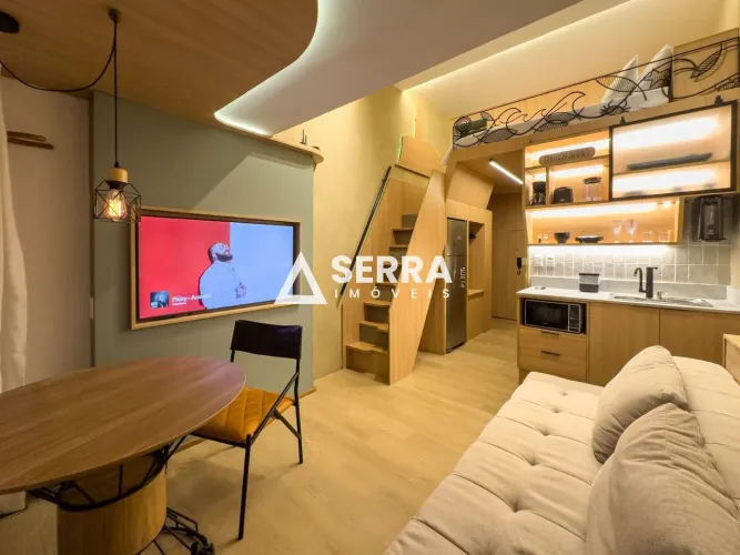 SPOT BARRA | Loft | 30m² | Vista Mar | Loft moderno | Excelente opção para moradia