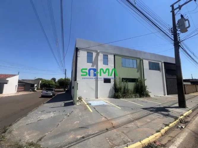 BARRACÃO COMERCIAL PARA LOCAÇÃO JARDIM SANTA FÉ | PRESIDENTE PRUDENTE-SP Barracão com 318