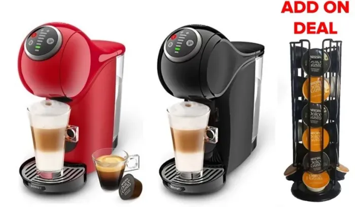 Cafeteira Dolce Gusto Genio S Plus Preta/Vermelha Arno - 110V
