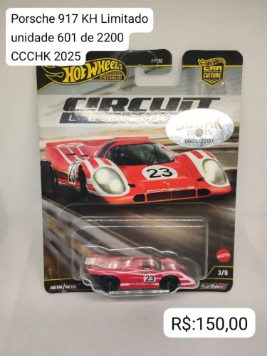Hot Wheels Premium Porsche 917 KH Limitado CCCHK 2025