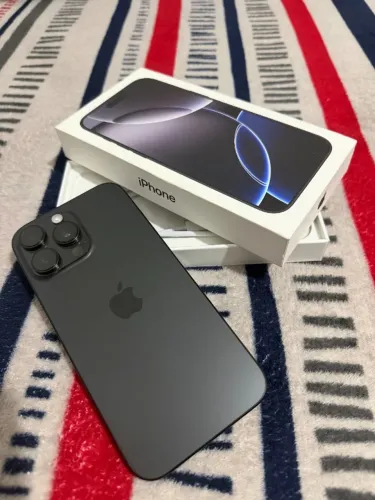 iPhone 16 Pro Max 256GB Preto - 98% Bateria (Impecável + Caixa)