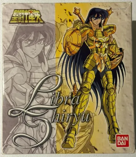 Shiryu de Libra HK - Vintage Diecast Bandai - ABERTO <br>
