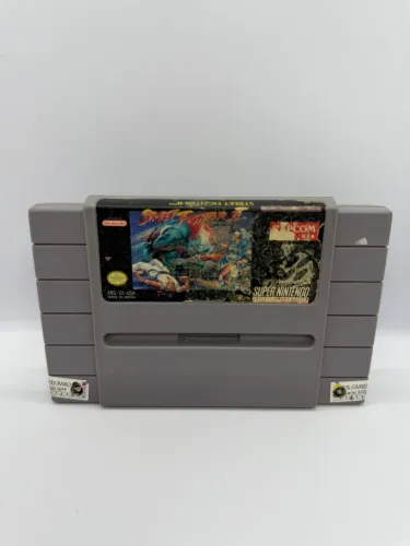 Cartucho Super Nintendo SNES Street Fighter II Original Capcom
