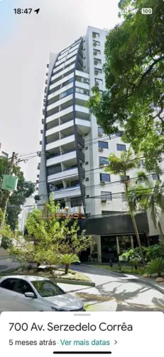 APARTAMENTO MOBILIADO DE FRENTE PÇA BATISTA CAMPOS 2/4 POR R$ 6.500,00 INCLUSO CONDOMÍNIO